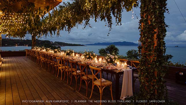 Long Dtai beautiful dining space